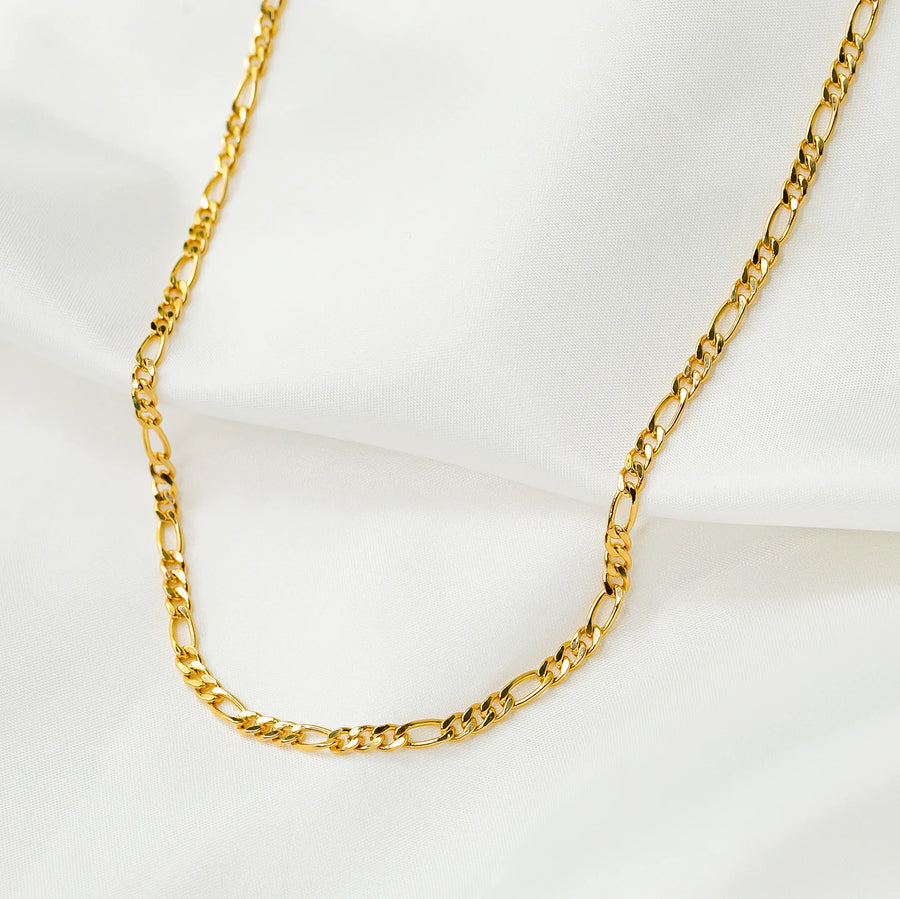 18k Rio Figaro Chain Necklace