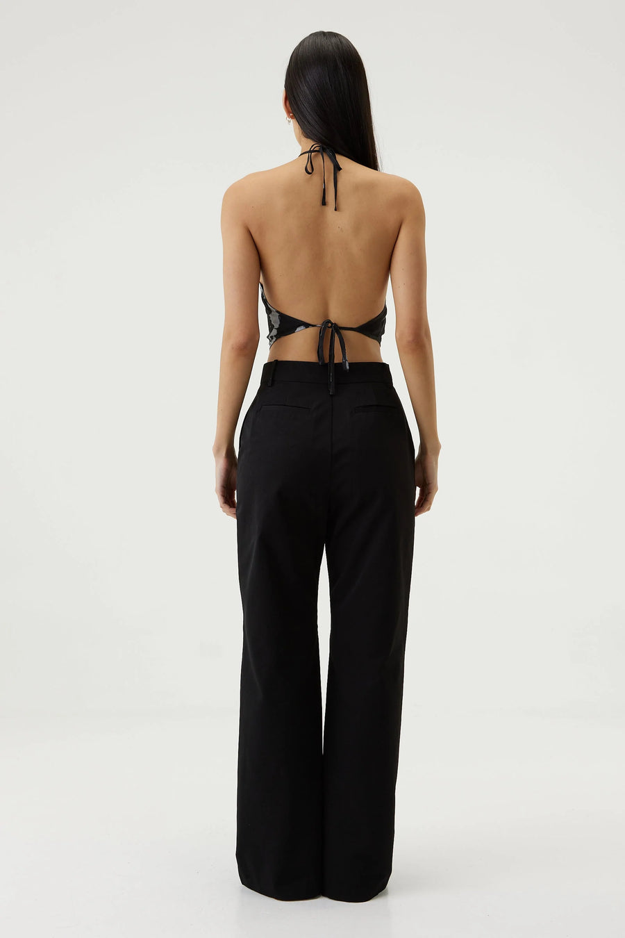 Structured Trouser - Black
