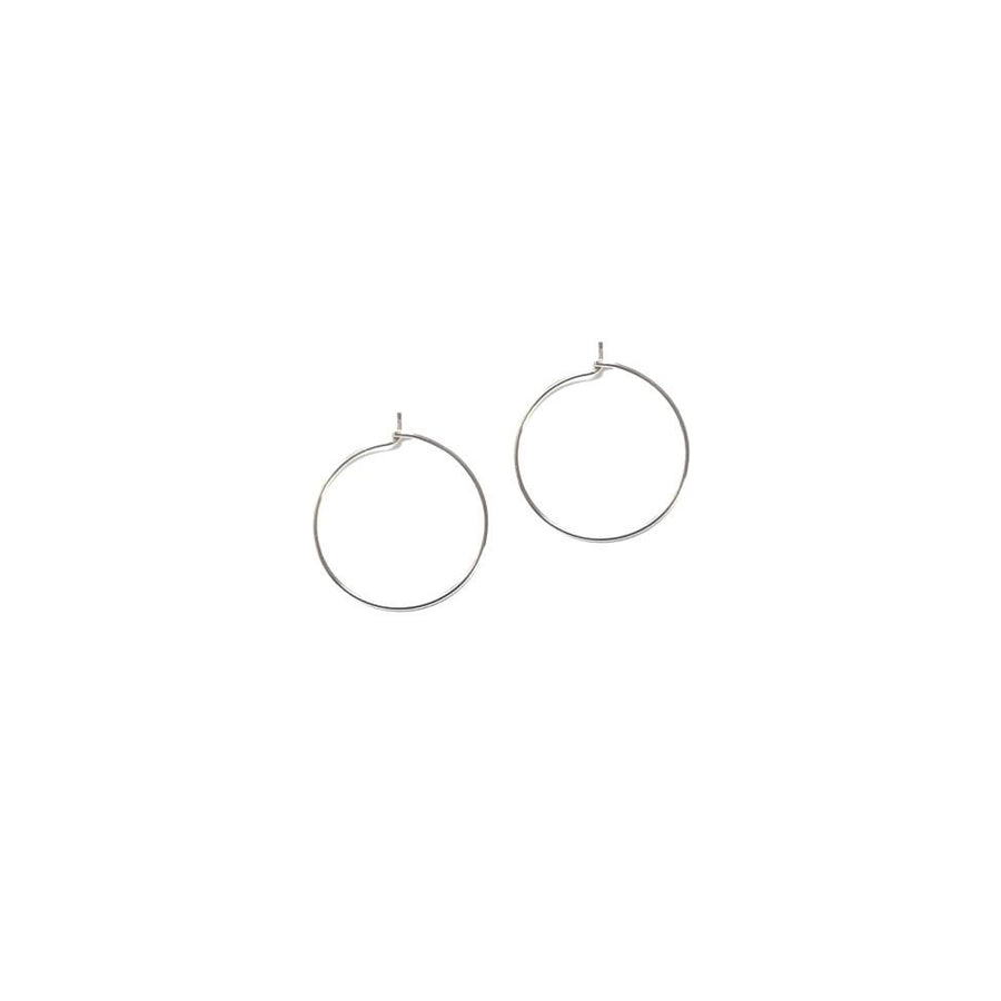 Weightless XS Hoops Sterling Silver