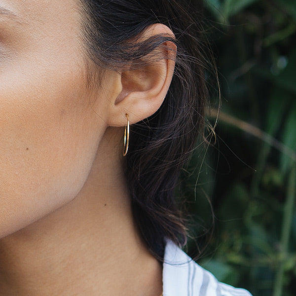 Weightless XS Hoops Sterling Silver
